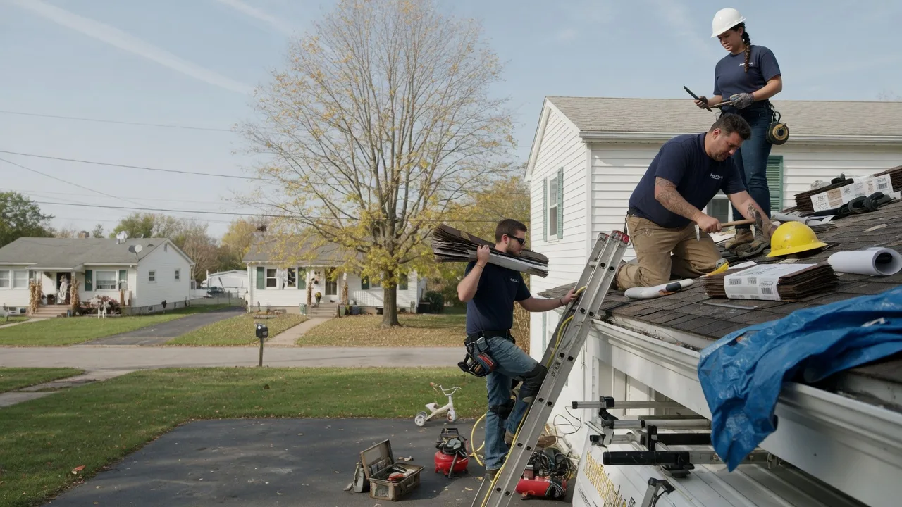 Local Roofing Contractors in Highland, IL near me